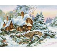 Luca-S Kit de punto de cruz BU5001, multicolor, 43 x 44 cm