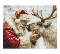 Luca-S kit de punto de cruz contado "Gold Collection The Warmth of Friendship",