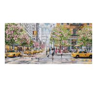 Luca-S kit de punto de cruz contado "New York", 66x31cm