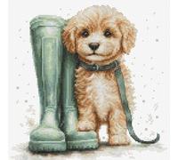 Luca-S Kit de punto de cruz, para un paseo, B1426