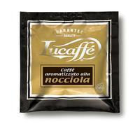 Lucaffè - 100 Monodosis cápsulas compostables SMART 35 mm, Gourmet Nocciola (Avellana) | Solo para máquina SMART | Tostado medio | Sabor dulce y cremoso | Aroma intenso y embriagador