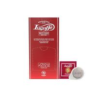 Lucaffé, Cafè Pulcinella, Monodosis 44mm, 150 Monodosis Ese Compostables de Papel, Energy Coffee, Mezcla Arábica y Robusta, Tostado a la Napolitana
