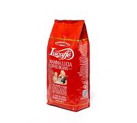 Lucaffé - Cafe en grano natural Mamma Lucia, 1 Kg | Café en grano de especialidad italiana para espresso | Tueste Ligero | Sabor Intenso y Cremoso