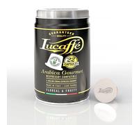 Lucaffè - Lata de 22 cafe capsulas compatibles con Nespresso, Mr. Exclusive 100% Arabica | Tueste medio | Sabor dulce y cremoso | Aroma intenso y envolvente