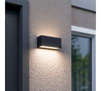Lucande - Bente Aplique Pared Exterior Graphite