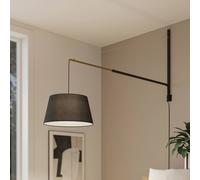 Lucande aplique de pared Beleza, altura 150 cm, extensible, textil