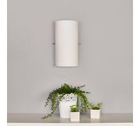 Lucande Aplique de pared semicircular Sidra, set de 2