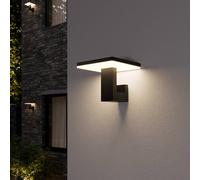 Lucande Aplique LED para exterior Olesia, forma angular