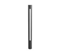 Lucande LED Lámpara para exterior Tomas (Moderno) en Gris hecho de Aluminio (1 llama, iluminación senderos, baliza farola