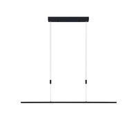 Lucande Bombillas LED lámpara colgante en negro mate, luminaria suspendida | 6 fuentes de luz, moderno, 3000 k blanco cálido, altura regulable para sala de estar, salón, cocina, comedor
