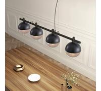 Lucande Dustian lámpara colgante, 4 luces