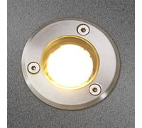 Lucande Foco LED empotr. en suelo Kenan IP67 acero inox.
