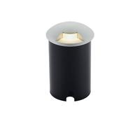 Lucande Focos de suelo empotrados Milara (Moderno) en Gris hecho Aluminio (1 llama, GU10) foco empotrado exterior