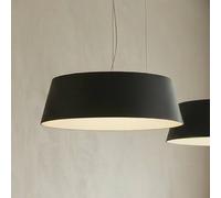 Lucande Lámpara colgante LED Belsar, negro, aluminio, CCT