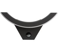 Lucande Lámpara de pared exterior de Aluminio Negro