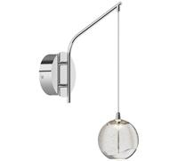 Lucande Lámpara de pared LED de Vidrio Transparente