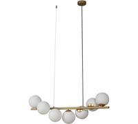 Lucande Lámpara de techo de Metal Dorado