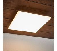 Lucande LED Lámparas de techo Henni (Moderno) en Gris (1 llama, lámpara exterior para el jardín, la terraza balcón y vivienda