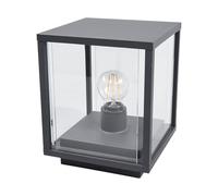 Lucande Lámpara para exterior Annalea (Moderno) en Negro hecho de Aluminio (1 llama, E27) iluminación senderos baliza farola