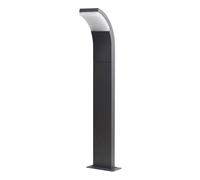 Bolardo luminoso LED Lucande Timm, 60 cm, antracita, metal, IP54