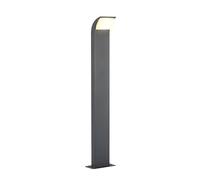 Lucande LED Lámpara para exterior Tinna (Moderno) en Negro hecho de Aluminio (1 llama, iluminación senderos, baliza farola