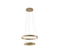 Lucande LED Yonam (Moderno) en Dorado hecho de Aluminio e.o. para Salón & Comedor (1 llama