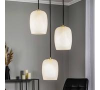 Lucande Taylan lámpara colgante 3 luces agrupadas