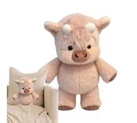Lucaqina Peluche Que Corre,45cm Peluche De Va ca Que Corre,Va ca Ques Corres Peluches, Peluches Vacas Suave Y Adorable para Niños, Regalo Ideal para Bebés Y Amantes De Pelu che