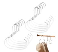 Lucaqina Perchero para Sombreros y Bufandas | Gancho de Almacenamiento Multifuncional y Ahorrador de Espacio 10 Piezas,Colgador Para Sombreros Pañuelos Y Cinturones,Para Corbata Cinturón Sostenes