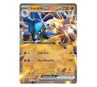 Lucario ex 082/142 - Tarjeta de Pokémon ultra rara | Cartas Pokémon raras | Pokémon EX | Corona estelar | Pokémon escarlata y violeta | Titan Cards autenticado