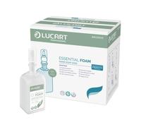 Lucart Essential Foam - Jabón de manos con fragancia neutra de 1 litro, caja de 6