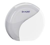 Lucart Professional 892322 calentador dispensador de papel higiénico, MINI JUMBO, blanco (Paquete de 1)
