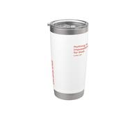 Lucas 1:37, Nada es imposible para Dios, Esperanza, Cristiano Vaso térmico de acero inoxidable de doble pared