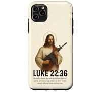 Lucas 22:36 Pro 2A Jesucristo Biblia Cristiana Carcasa para iPhone 11 Pro MAX