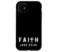 Lucas 22:48 22 48 Fe - Dios Jesús Judas Beso Traición Carcasa para iPhone 11