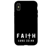 Lucas 22:48 22 48 Fe - Dios Jesús Judas Beso Traición Carcasa para iPhone X/XS