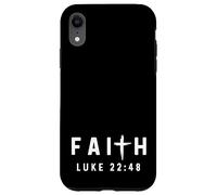 Lucas 22:48 22 48 Fe - Dios Jesús Judas Beso Traición Carcasa para iPhone XR