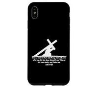 Lucas 9 23 Toma Su Cruz Diariamente Sígueme Carcasa para iPhone XS MAX
