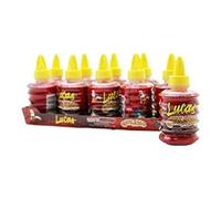 LUCAS GUSANO Caramelo líquido de 1.4 onzas cada uno (10 en un paquete)