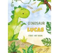 Lucas: My First Art Book - Creative Drawing and Sketch Notebook for Boys. 100 pages (7.5x9.25) Blank. Ages 2-8
