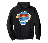Lucas Name Superhero Gift for Boys Named Lucas Sudadera con Capucha