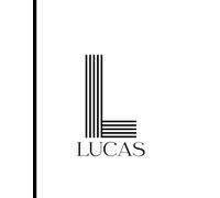 Lucas Notebook - Carnet de notes personnalisé 8.5x11 | 175 pages lignées | Elegant Name Journal Gift for Boys, Students, Men: Cahier moderne et ... minimalist notebook featuring the name Lucas