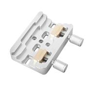 Lucaser Angeleyes Plata Finderscope Ranura de Cola de Placa Doble Losmandy/con 2 Tornillos de Bloqueo