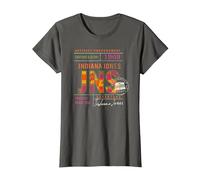 Lucasfilm Indiana Jones and the Dial of Destiny ’69 Artifact Camiseta, Mujer, Asfalto, XL