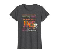 Lucasfilm Indiana Jones and the Dial of Destiny ’69 Artifact Camiseta, Mujer, Jaspeado Oscuro, 3XL