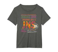 Lucasfilm Indiana Jones and the Dial of Destiny ’69 Artifact Camiseta, Mujer tallas grandes, Asfalto, 1XL Grande