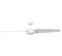 LUCCI AIR Condor - Ventilador de techo (2 aspas de 137 cm de diámetro, incluye mando a distancia), color blanco