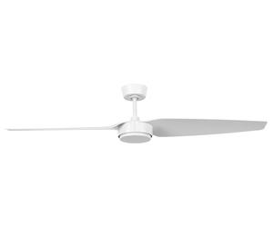 LUCCI AIR Condor - Ventilador de techo (2 aspas de 137 cm de diámetro, incluye mando a distancia), color blanco