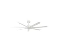 Beacon Lighting Beacon ventilador de techo con luz Atlanta blanco 142 cm silencioso