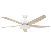 LUCCI AIR Ventilador de techo DC Louisville blanco con LED